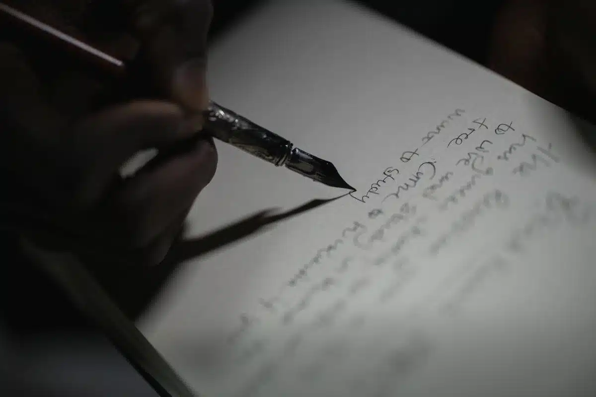 stylo  manuscrit