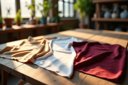 Coton, lin, velours : comment choisir le bon tissu selon son projet