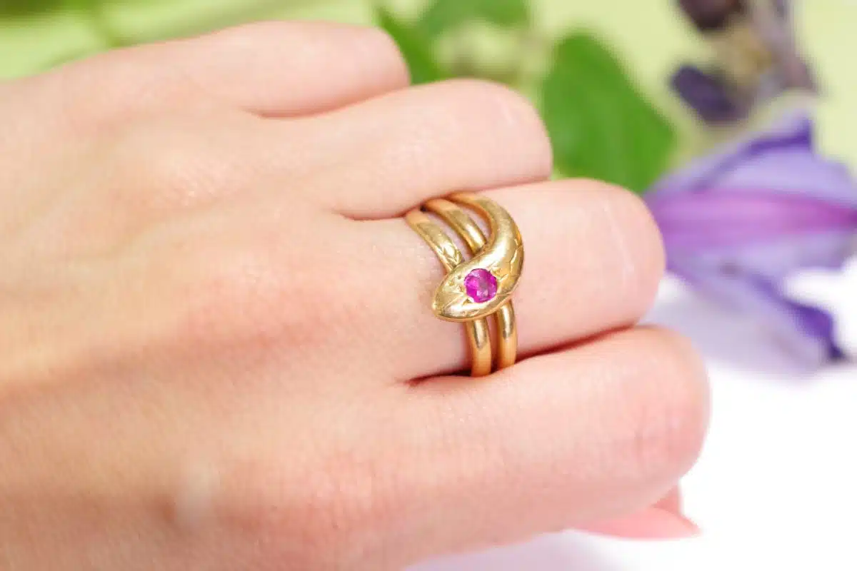 bague serpent