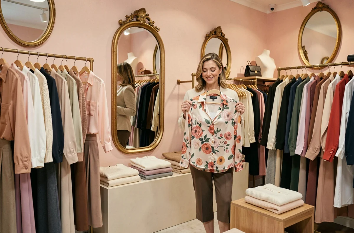 Boutique Madame a du Style à Tours avec sélection de vêtements féminins de créateurs et accessoires élégants